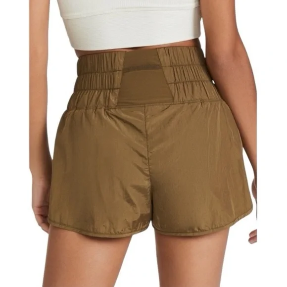 Free People NWT Medium The Way Home Shorts army free People movement - Picture 5 of 16